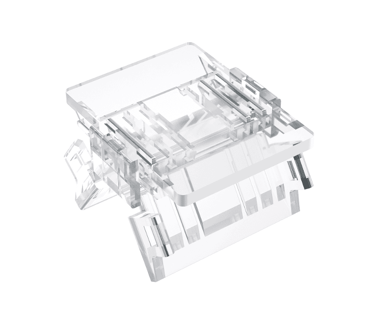 Connector for SMD IP20  Strip to Strip Joint, No wire   10mm 3 pin, DC3V~24V / 3.5A  5 PC/Bag