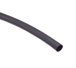 Discontinued Item- 4mm thin wall heat shrink tubing black sold per feet