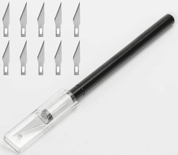 Discontinued Item- Chisel with 10pcs extra blades