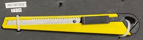 Discontinued Item- Yellow Cutter - Auto-lock