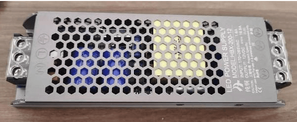 24V 200W LED Power Supply, 170–265VAC Input, Indoor Rated