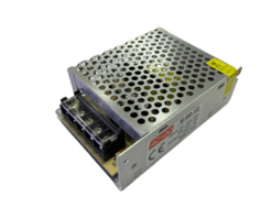 12V DC LED Power Supply, 60W Single Output, 100–130/180–264VAC Input, ETL Listed