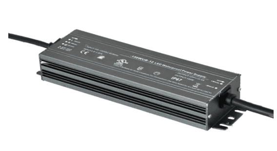 Lumipro 12VDC 150W Waterproof LED Power Supply 120VAC Input UL Listed