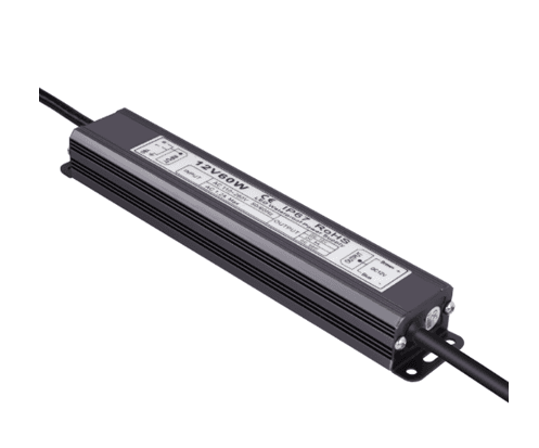 Discontinued Item- Poli 12VDC 60W Waterproof LED Power Supply 120VAC Input IP67