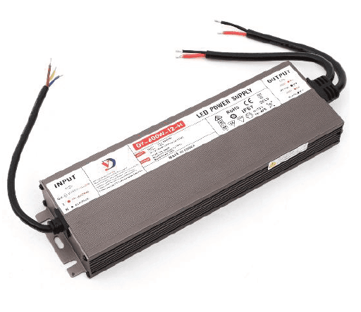 Discontinued Item- Poli 12VDC 600W Waterproof LED Power Supply 120VAC Input IP67