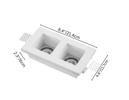 Trimless Downlight, 10W, 3000K Warm White, 100 lm/W, White Finish