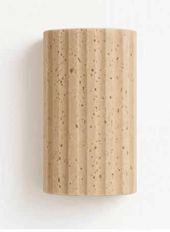 Travertine Wall Light, 9 W, 3000 K Warm White, 90-260 VAC Input, E27 Socket