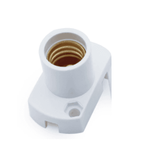 E12 light bulb socket, material: PBT, Voltage: 110-250V, Current:5A, Temperature: 100deg Cels