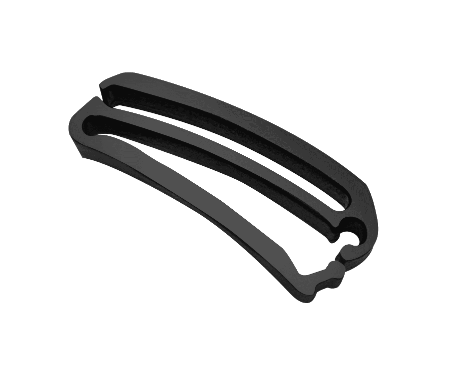 Halo Series Woven Track System Double Clip Buckle, PC, Black, IP20, DC 24 V