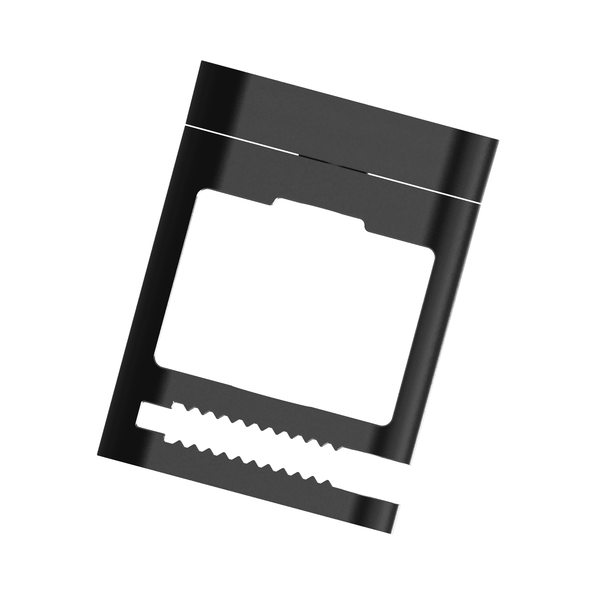 Woven Track System Small Fixed Node, 40x30x11 mm, DC 24 V, IP20, Black Polycarbonate