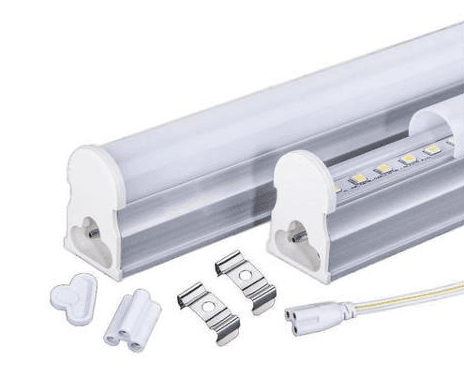 T5 LED Tube Light, 12-Inch, 5W, 6500K, 120-240V AC, CRI 80