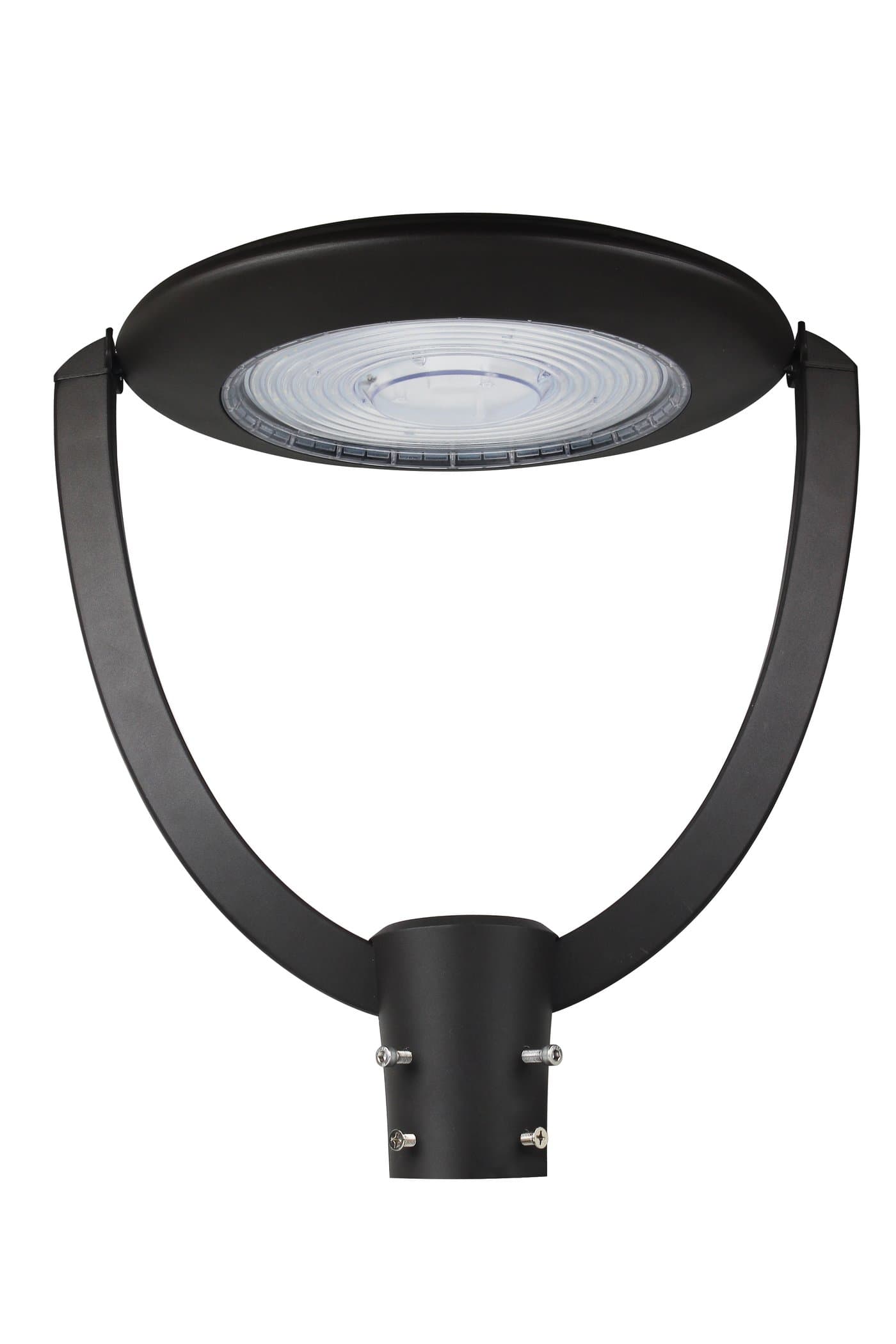Discontinued Item- PTS Series LED Post Top Light 100W 12800lm 5000K 128lm w cULus DLC Premium IP65 Surge Protector Hongli Chips 70x600x529mm 5 YR Limited Warranty