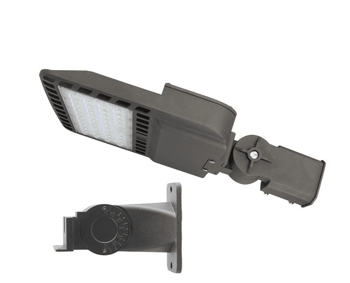 Discontinued Item- LIQUIDATION - Limited 30-day Warranty LUMIPRO G Series LED Area Light 100W 13000lm 130lm w CCT 5000K with shorting cap 10Kv Surge Protection Epistar SMD2835 100-277VAC input Dist Type 3 50000 hour lifetime IP65 cETLu