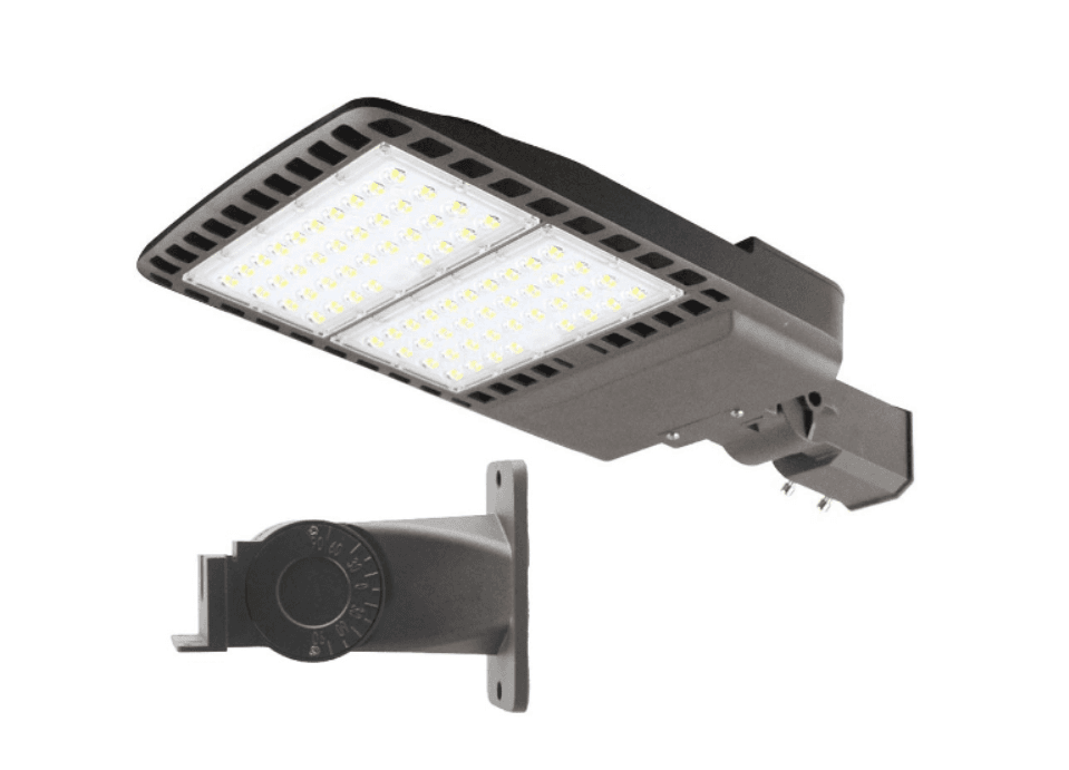 150W LED Area Light, 19,500lm, 5000K, Type III Distribution, Pole or Wall Mount, IP65