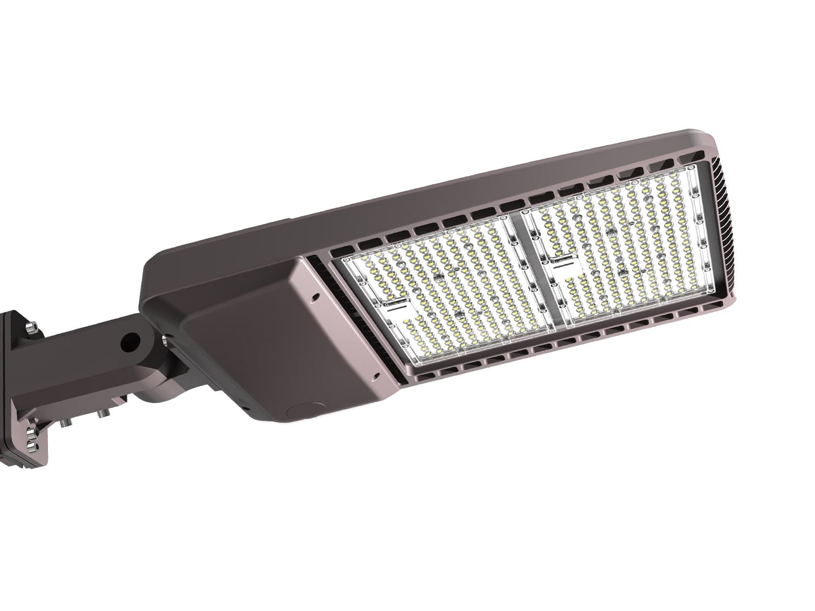 240W LED Street Light 33600lm 5000K Type II-V 0-10V Dimmable IP65