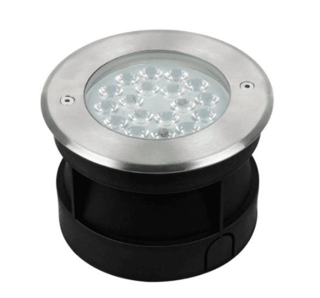 9W RGB+CCT Underground Light, Input Voltage: DC24V, 700LM, 80LM/W, 30 Beam Angle, IP68