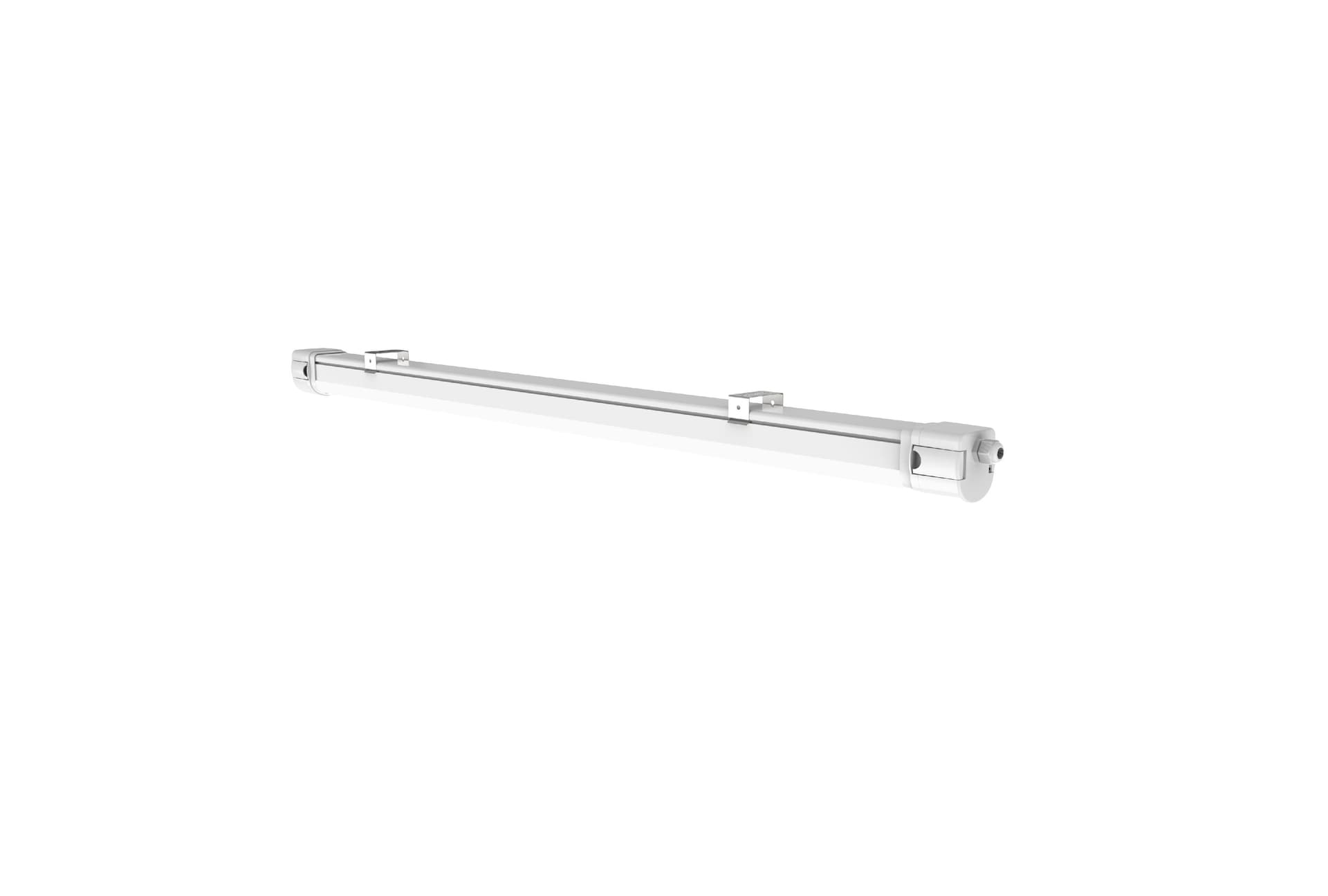 Vapor Tight LED Fixture, 60W, 5000K, 7800lm, IP69K, Linkable