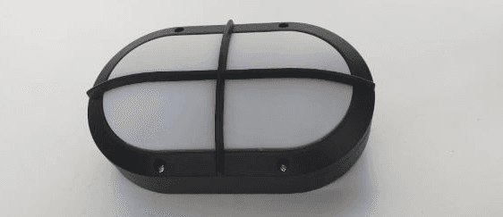 FINAL SALE - Limited 30-day Warranty- Price Drop 35%- Outdoor LED Wall Light 278x183x97mm Black 12 Watts 5000K