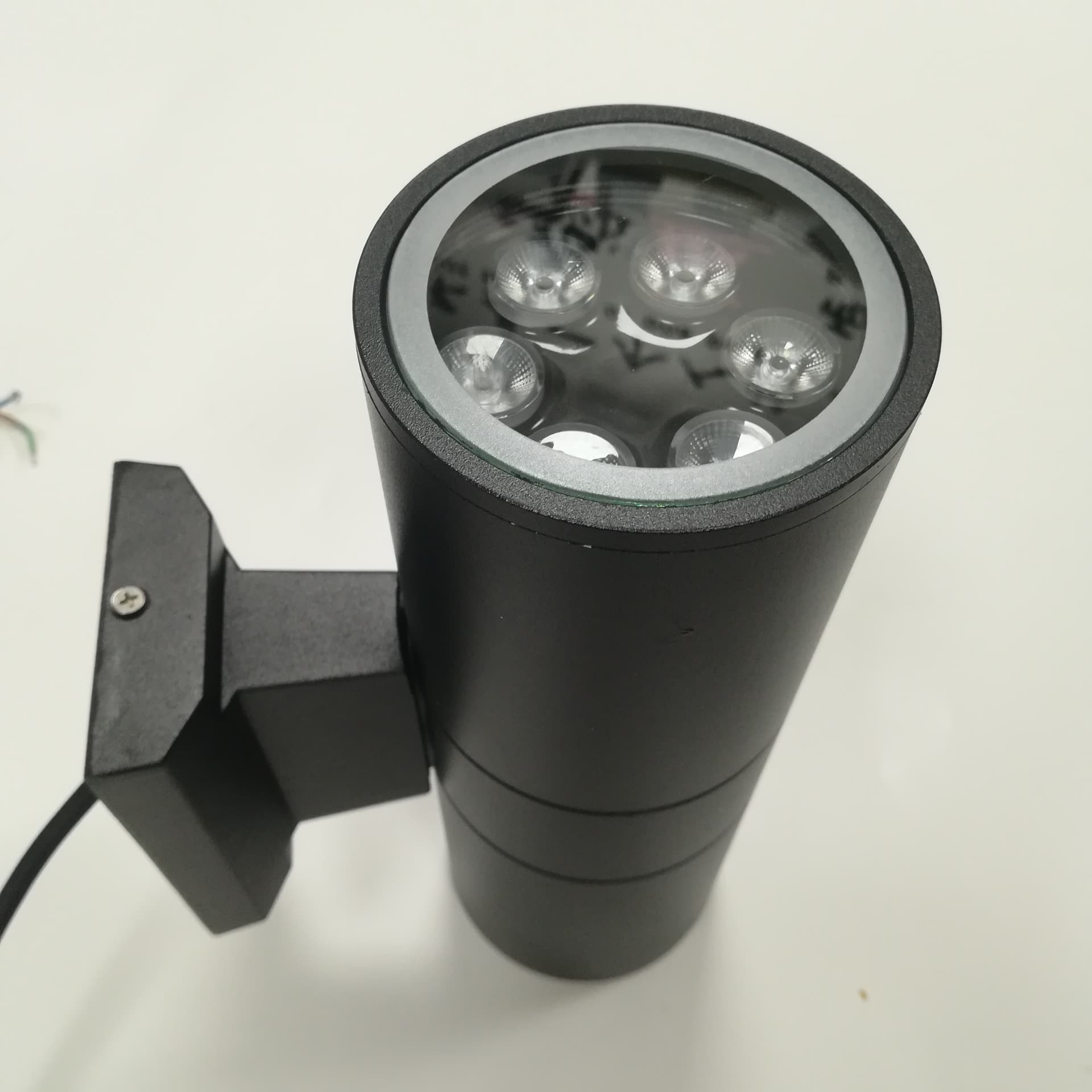 Outdoor LED Wall Sconce, 36W Double-Sided, 5000K, IP65, Matte Black