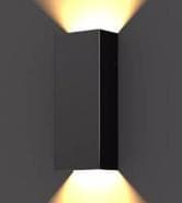 LED Wall Sconce, 12-Inch Semi-Square, 24W, Selectable 5CCT, IP65 Rated