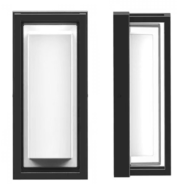 12-Inch LED Wall Fixture, 15W, 1000 lm, 5CCT Selectable, IP65, ETL Listed