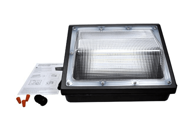 120W LED Wall Pack, 14,400lm, 5000K, Semi-Cutoff Optical Design