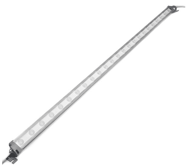 Discontinued Item- WW2 LED Wall Washer 24VDC 20in length 24W 1800K SMD4040 chip IP68