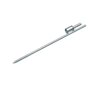 Steel spike base for flying flag with bearing, (L) 23.5"/60cm
