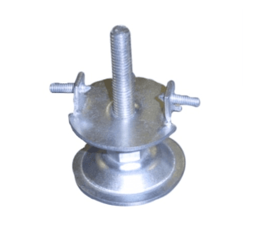 Adjustable Metal Leg for 4-PR4 Panel Light, Height-Adjustable, 1-Year Warranty