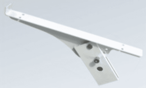 Aluminum adjustable angel board support bracket (W)30cm, w/lock fixer