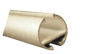 Aluminum Round Hanging Display Strip Channel, 20mm Diameter, 96 in. Length
