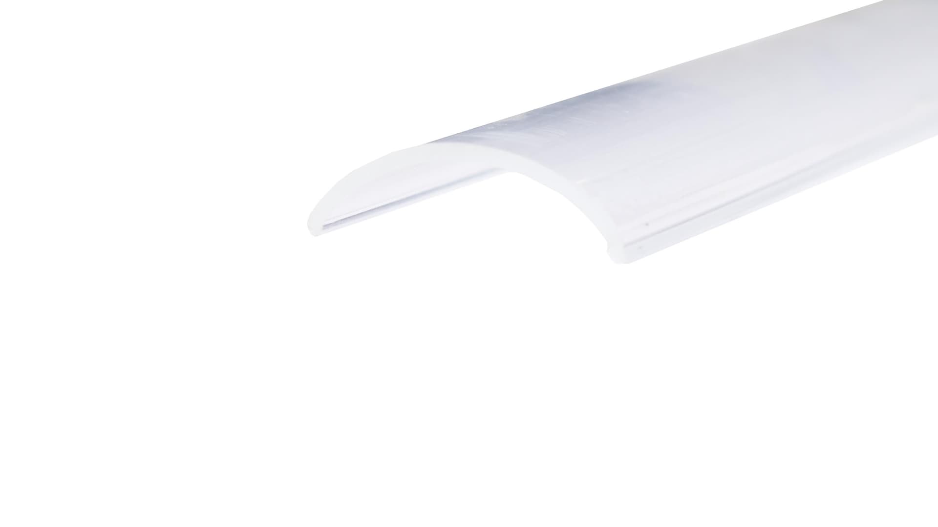 Clear Cover Lens for Corner Lighting Profiles, Non-Yellowing, 1-Year Warranty