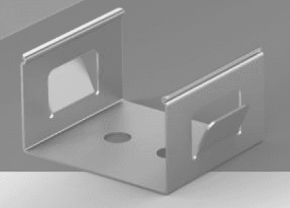 Wall mount clip, 10pcs/bag