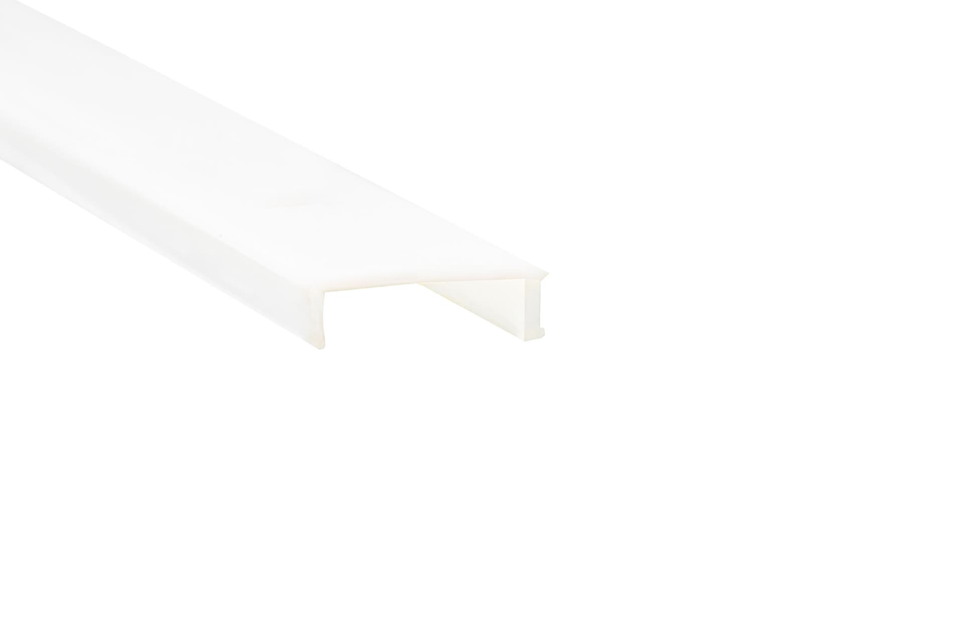 Opal Frosted Cover for LED Linear Fixtures, 50,000 h LED Lifetime