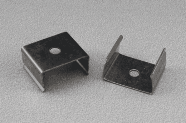 Black End Caps for LED Strip Channel, 5 Pairs per Bag