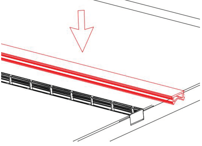 Drywall Flex Series Silicone Cover for LDW1513FLEX, IP00, Sold by Meter