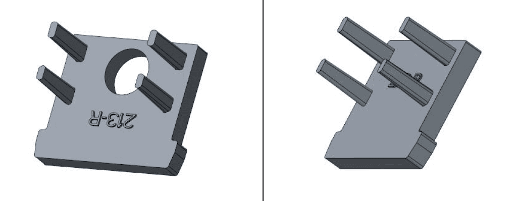 Silicone End Cap for LDW1513FLEX Drywall Flex LED Channel
