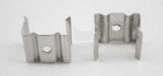 Wall Mount Clip for LED Linear Fixture, Adhesive Backing, 1-Year Warranty