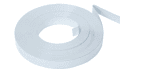 FINAL SALE - Limited 30-day Warranty- Price Drop 25%- 25 meter Steel Band for LED Strip; Color White; Width 16mm; Used with 5-LR/Base-W