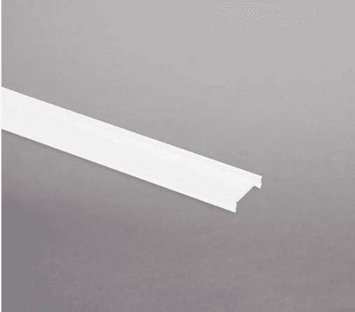 Opal Frosted PC Black Cover for 5-LW12 LED Strip Channel, 8.2 ft (98 in), IP65