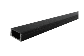 Black matte diffuser, 2500mm length