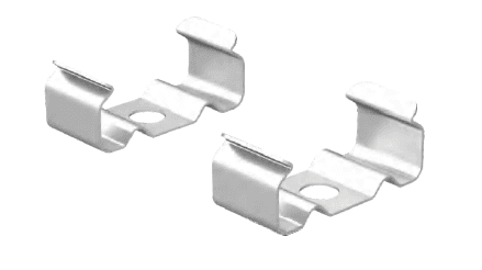 Wall Mount Clip for LED Fixture Mounting, Compact Low-Profile Design