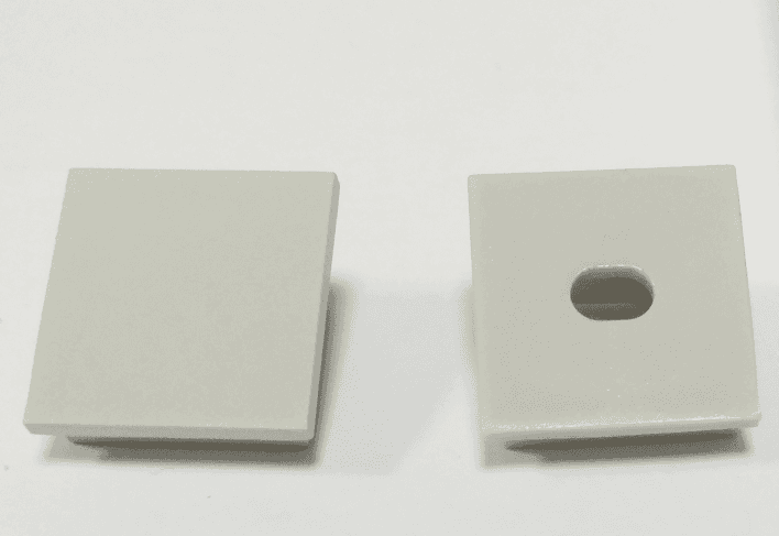 Square end caps 5 pairs/bag
