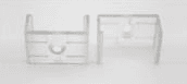 Wall Mount Clip for LED Fixture Installation, 1-Year Warranty