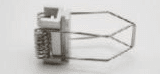 Wall Mount Clip for LED Fixture Mounting, Recessed Lighting Profile Accessory
