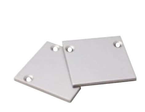 End Caps for LED Strip Channel, Protective Closure Caps, 2 per Bag