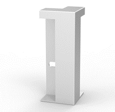 Outer Corner Trim for 5-LDU8016 LED Strip Channel, Drywall Profile Accessory