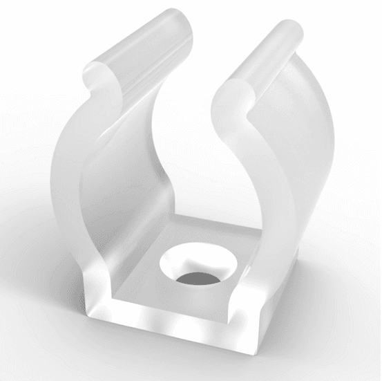 Plastic Mounting Clip for 5-SL-270 15mm LED Strip Light, 1-Year Warranty