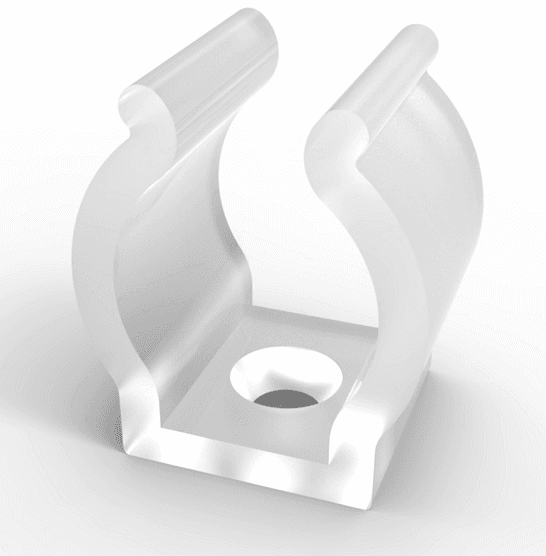 Plastic Mounting Clip for 20mm LED Strip Light, 5-SL-270 Compatible