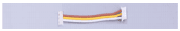Double-End XH Power Feed Cable for CCT Flexible LED Sheet, 3 in.